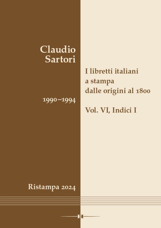 Produktbild: I libretti italiani a stampa dalle origini al 1800. Catalogo analitico con 16 indici