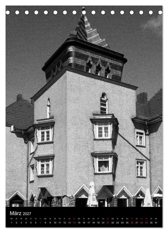 Produktbild: ART DECO Architektur in Deutschland (Tischkalender 2027 DIN A5 hoch), CALVENDO Monatskalender