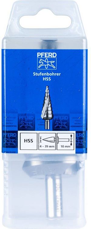 Produktbild: PFERD TOOLS 25201039 STB HSS 04-39/10 HSS Stufenbohrer 1St.