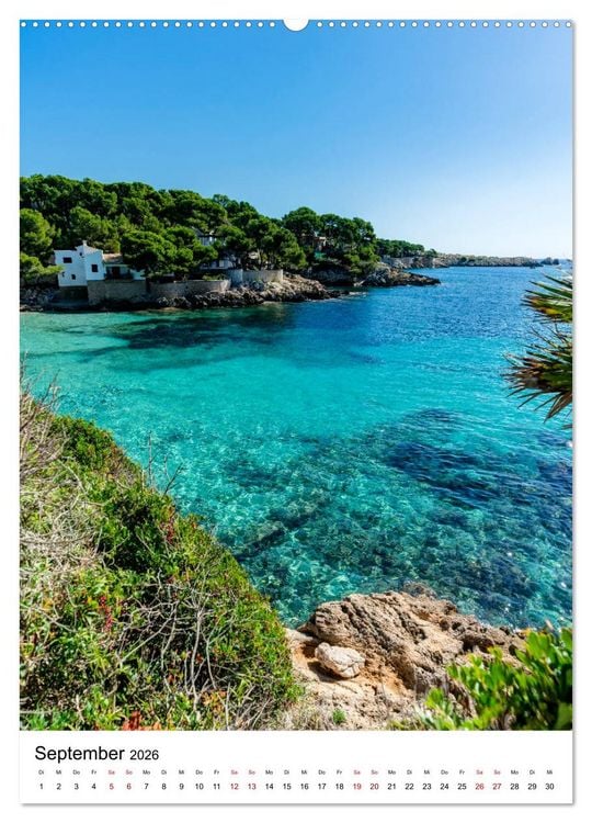 Produktbild: Mallorca - Insel des Gl&uuml;cks (Wandkalender 2026 DIN A2 hoch), CALVENDO Monatskalender