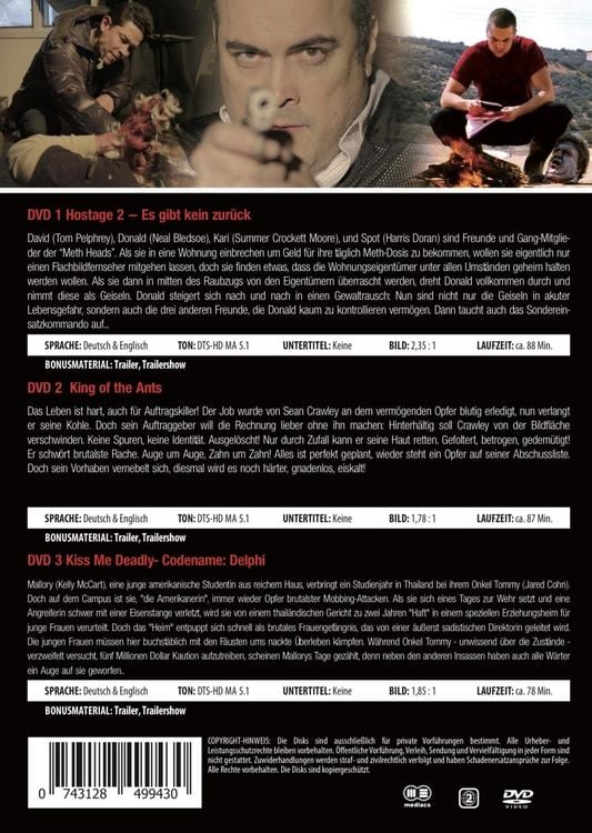 Produktbild: ACTION DVD BUNDLE NR.1 [3 DVDs]
