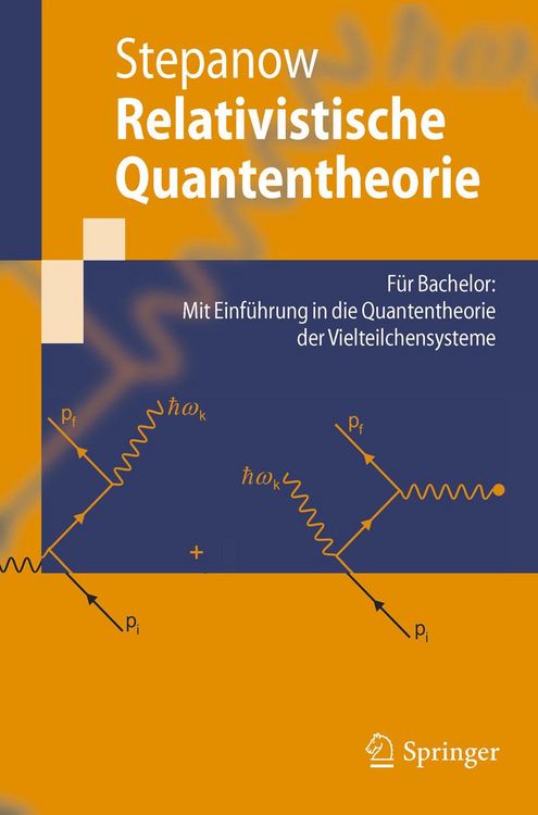 Produktbild: Relativistische Quantentheorie