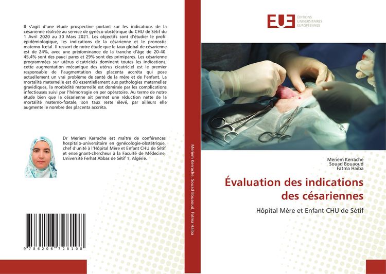 Produktbild: &Eacute;valuation des indications des c&eacute;sariennes