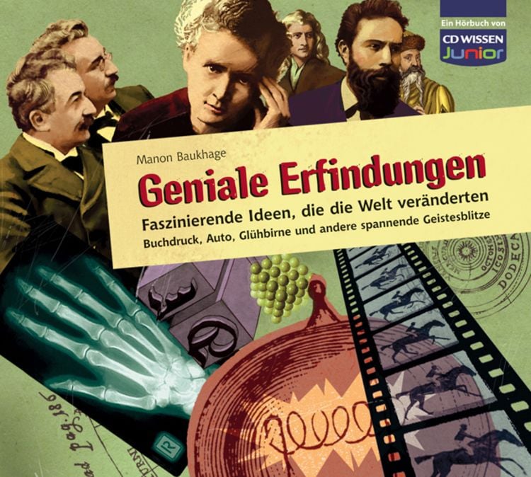 Produktbild: CD WISSEN Junior - Geniale Erfindungen: Faszinierende Ideen, die die Welt veränderten