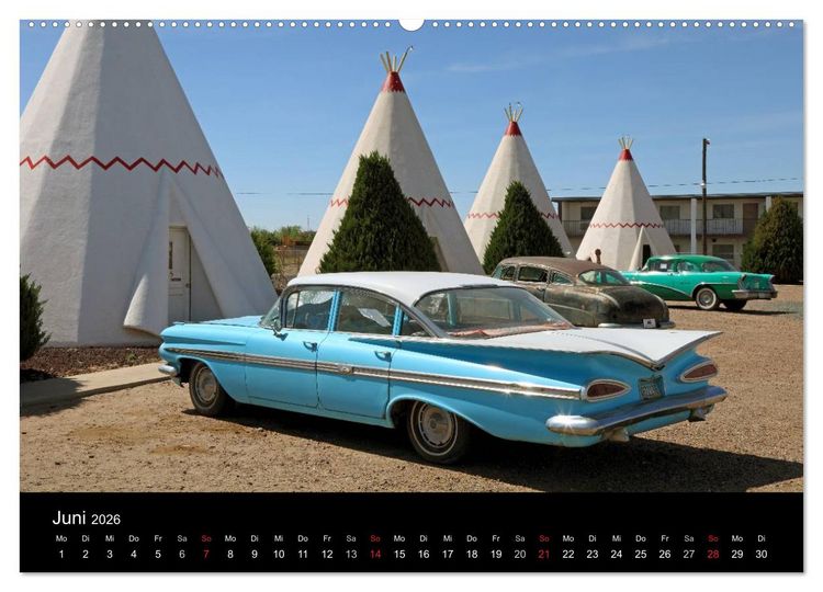 Produktbild: Route 66 im S&uuml;dwesten (Wandkalender 2026 DIN A2 quer), CALVENDO Monatskalender