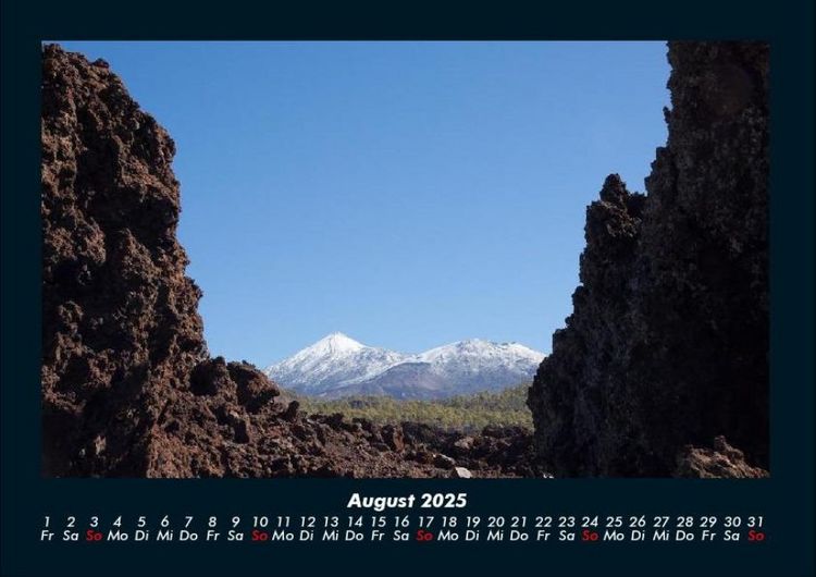 Produktbild: Bergige Welten 2025 Fotokalender DIN A4