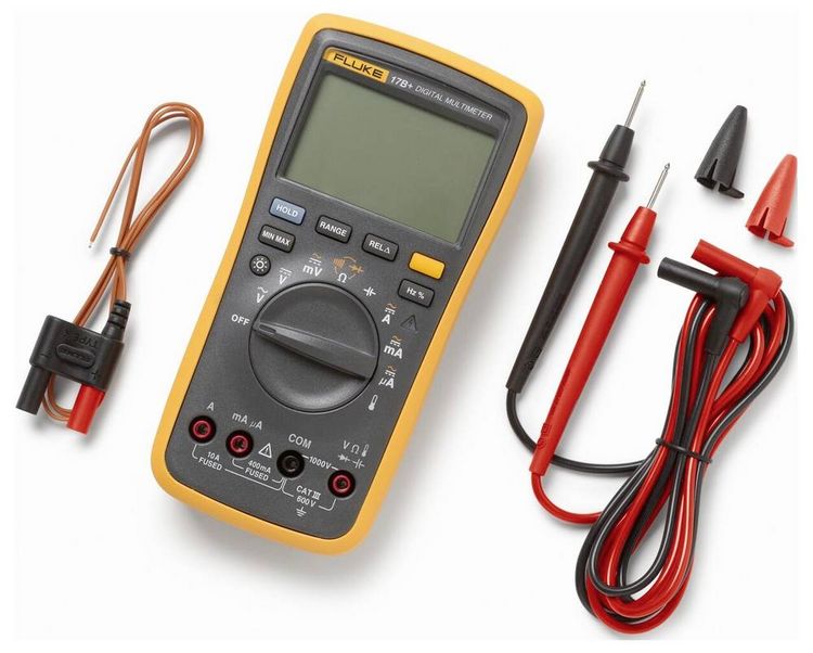 Produktbild: Fluke 17B+/EUR Hand-Multimeter digital CAT III 600V Anzeige (Counts): 4000