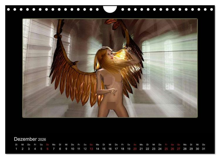 Produktbild: Digital Woman (Wandkalender 2026 DIN A4 quer), CALVENDO Monatskalender