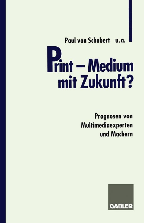 Produktbild: Print &mdash; Medium mit Zukunft?