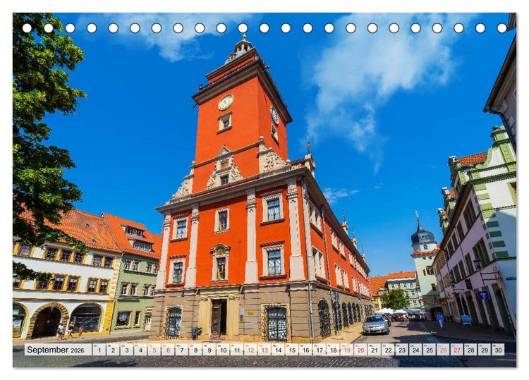 Produktbild: Gotha Impressionen (Tischkalender 2026 DIN A5 quer), CALVENDO Monatskalender
