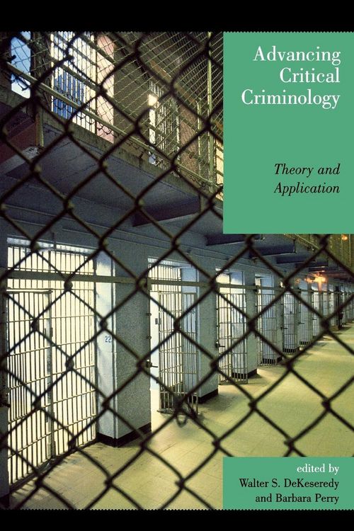 Produktbild: Advancing Critical Criminology