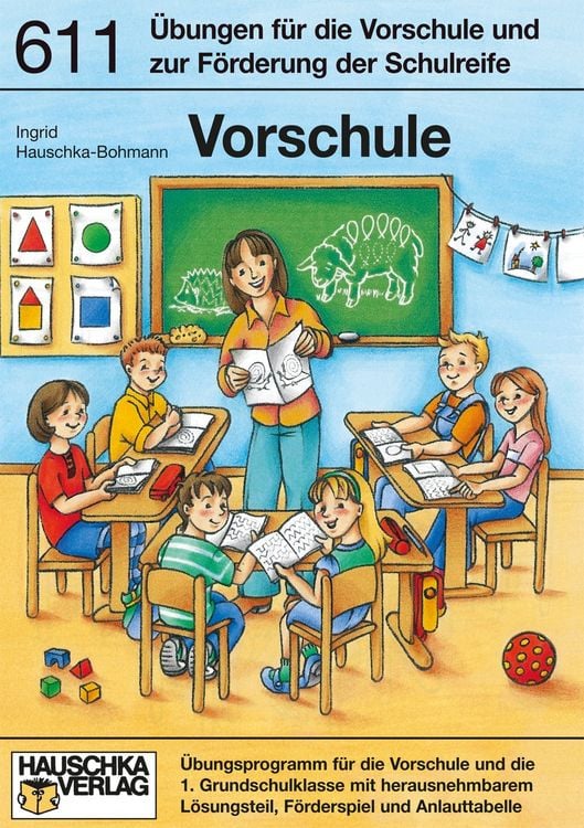 Produktbild: Vorschule Übungsheft ab 5 Jahre für Junge und Mädchen - Schulreife fördern