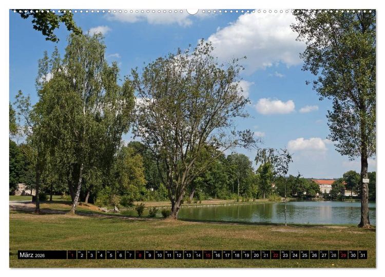 Produktbild: Musik- und Bergstadt Sondershausen/Th&uuml;ringen (Wandkalender 2026 DIN A2 quer), CALVENDO Monatskalender