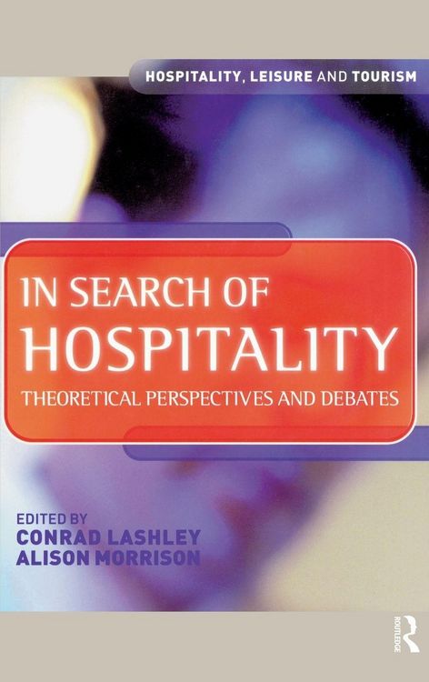 Produktbild: In Search of Hospitality