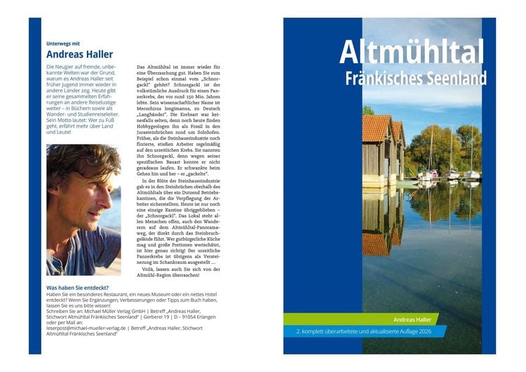 Produktbild: MICHAEL M&Uuml;LLER Reisef&uuml;hrer Altm&uuml;hltal