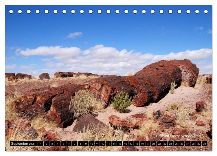 Produktbild: USA - Naturlandschaften des Wilden Westens (Tischkalender 2026 DIN A5 quer), CALVENDO Monatskalender