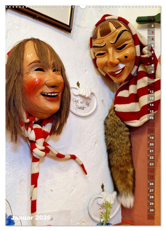 Produktbild: Leben, lachen, Narren (Wandkalender 2026 DIN A2 hoch), CALVENDO Monatskalender