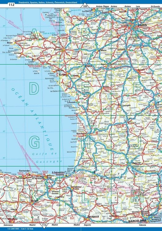 Produktbild: Neuer Stra&szlig;enatlas Deutschland/Europa 2027/2028