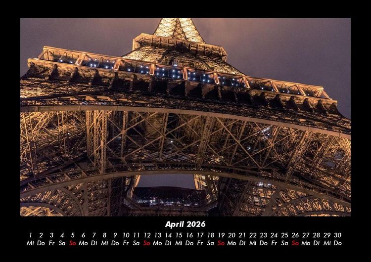 Produktbild: Architektur 2026 Fotokalender DIN A3
