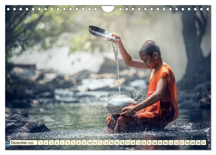 Produktbild: Magisches Asien. Menschen und Natur (Wandkalender 2026 DIN A4 quer), CALVENDO Monatskalender