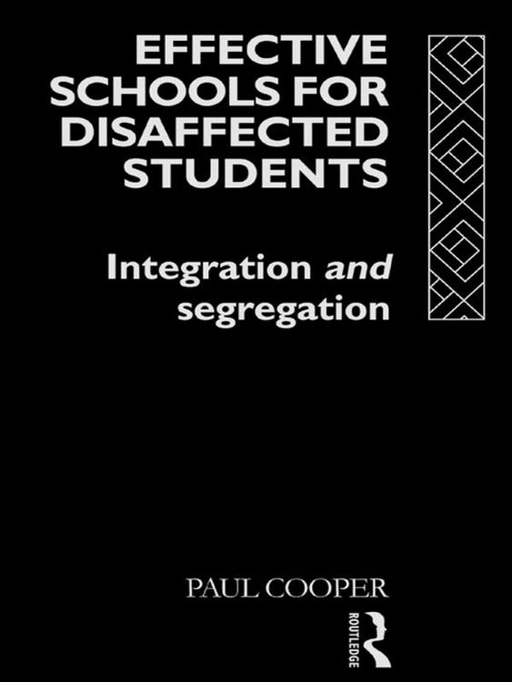 Produktbild: Effective Schools for Disaffected Students