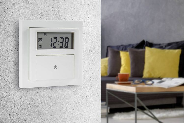 Produktbild: Sygonix SY-4504968 Unterputz-Timer digital Wochenprogramm 1800W Countdown-Funktion, inkl. Aufputzrahmen, START/STOPP-Funktion