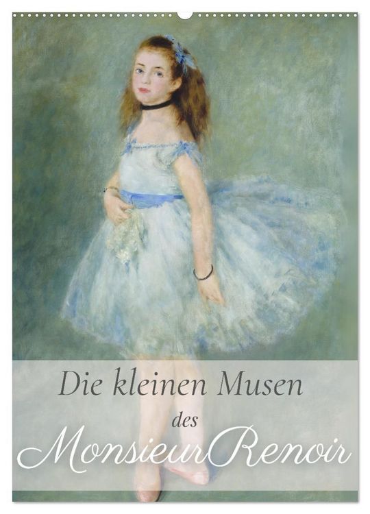 Produktbild: Die kleinen Musen des Monsieur Renoir (Wandkalender 2027 DIN A2 hoch), CALVENDO Monatskalender