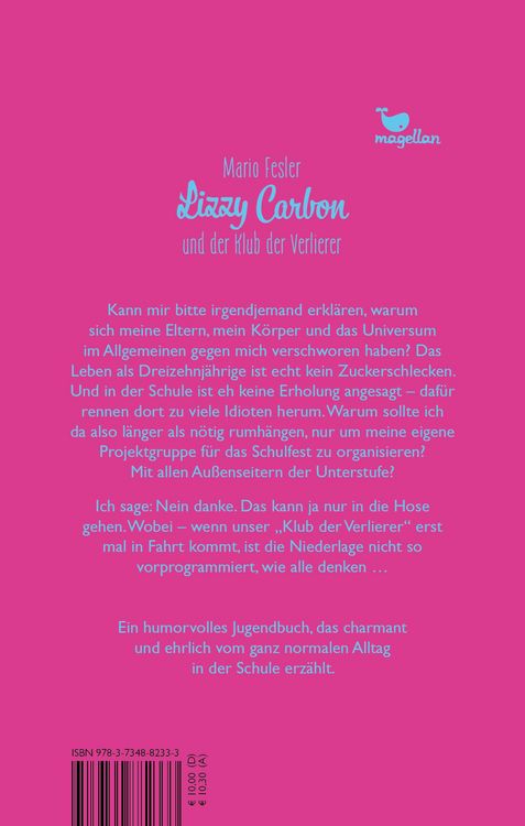 Produktbild: Lizzy Carbon und der Klub der Verlierer