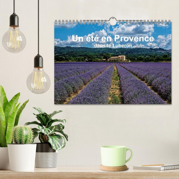 Produktbild: Un &eacute;t&eacute; en Provence dans le Luberon (Calendrier mural 2026 DIN A4 vertical), CALVENDO calendrier mensuel