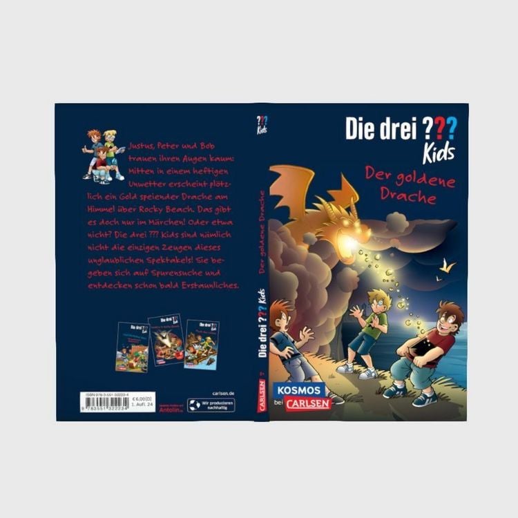 Produktbild: Die drei ??? Kids: Der goldene Drache