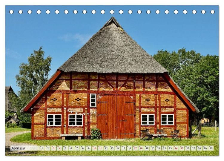 Produktbild: Fischland: zwischen Ostsee und Bodden (Tischkalender 2027 DIN A5 quer), CALVENDO Monatskalender
