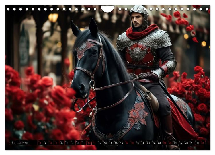 Produktbild: Das Turnier (Wandkalender 2026 DIN A4 quer), CALVENDO Monatskalender