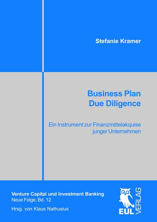 Produktbild: Business Plan Due Diligence