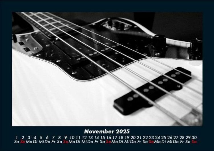Produktbild: Musik 2025 Fotokalender DIN A5