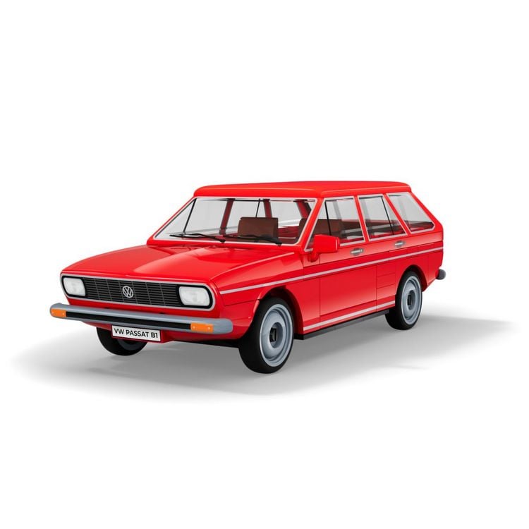 Produktbild: COBI 24641 - Volkswagen Passat Variant B1, rot, Bausatz 1:35, 110 Klemmbausteine