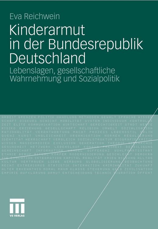 Produktbild: Kinderarmut in der Bundesrepublik Deutschland