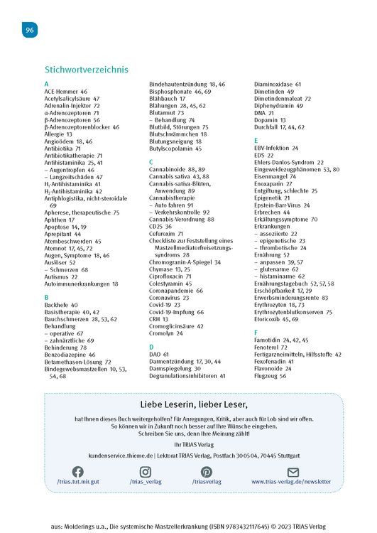 Produktbild: Die systemische Mastzellerkrankung