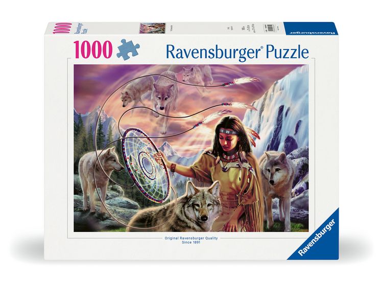 Produktbild: Erwachsenenpuzzle 1000 Teile - Die Traumf&auml;ngerin