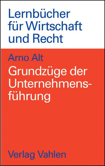 Produktbild: Lernbücher für Wirtschaft und Recht / Grundzüge der Unternehmensführung
