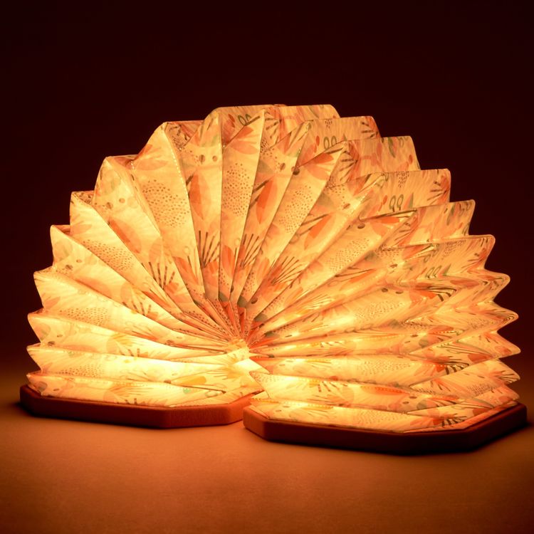 Produktbild: Velvet Accordion Light - Stimmungslicht in Akkordeonform Blumen