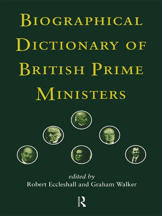 Produktbild: Biographical Dictionary of British Prime Ministers