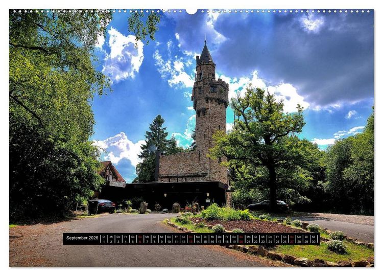 Produktbild: Wiesbaden Aquis Mattiacis (hochwertiger Premium Wandkalender 2026 DIN A2 quer), Kunstdruck in Hochglanz