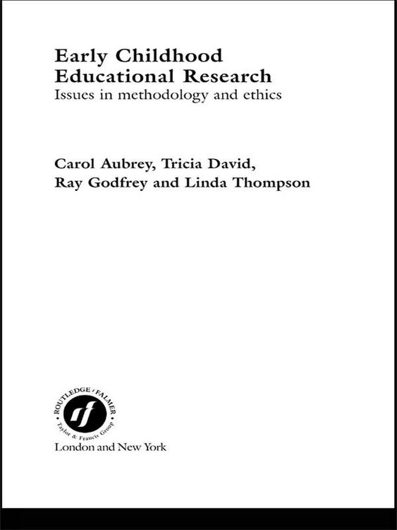 Produktbild: Early Childhood Educational Research