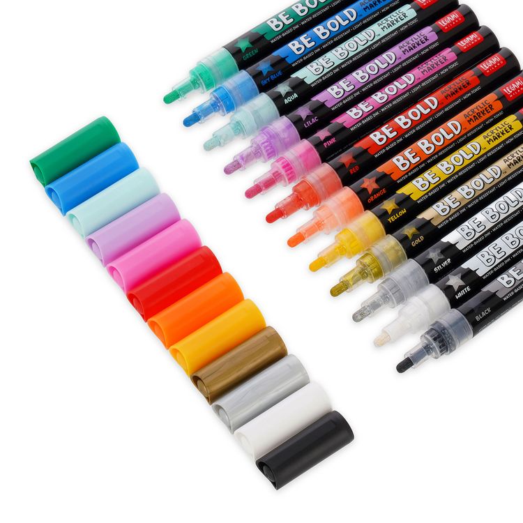 Produktbild: Legami Acryl-Dekostift - Be Bold - Himmelblau