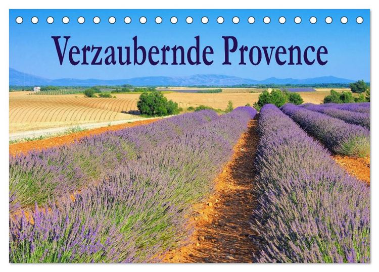Produktbild: Verzaubernde Provence (Tischkalender 2026 DIN A5 quer), CALVENDO Monatskalender