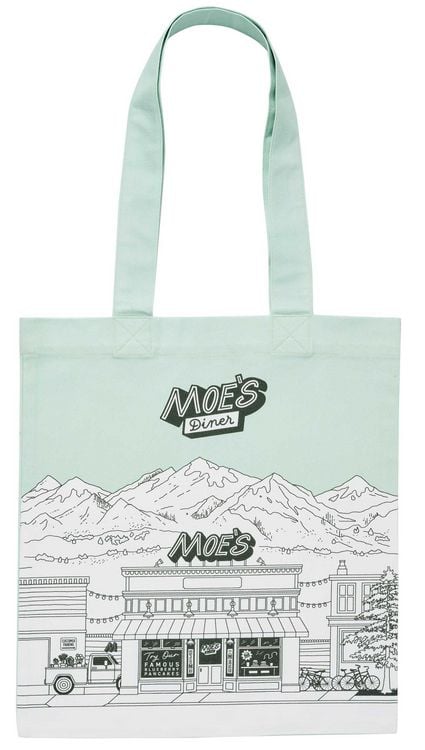 Produktbild: Main Street Tote Bag &raquo;Green Valley Moe&rsquo;s Diner&laquo;