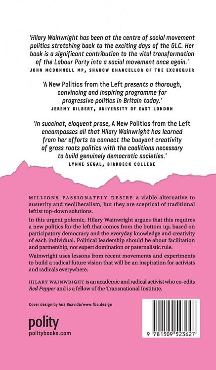 Produktbild: A New Politics from the Left