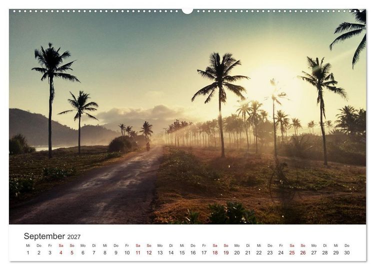 Produktbild: Indonesien - Ein atemberaubender Inselstaat. (hochwertiger Premium Wandkalender 2027 DIN A2 quer), Kunstdruck in Hochglanz