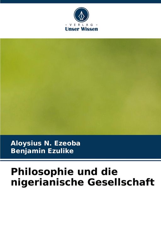 Produktbild: Philosophie und die nigerianische Gesellschaft