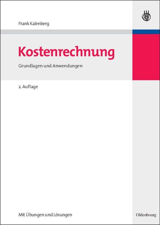 Produktbild: Kostenrechnung